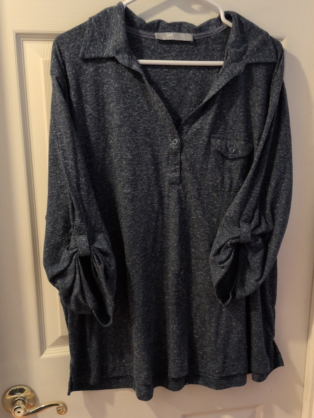 Set Of 3 Women's Marled Knit Tops